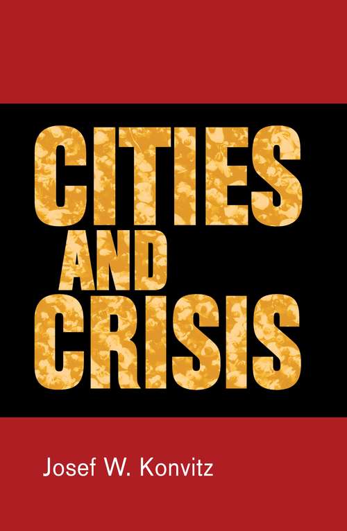 Book cover of Cities and crisis