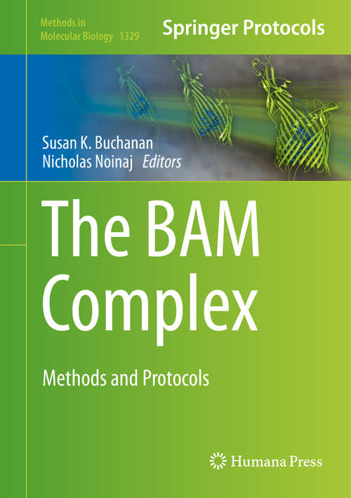 Book cover of The BAM Complex: Methods and Protocols (1st ed. 2015) (Methods in Molecular Biology #1329)