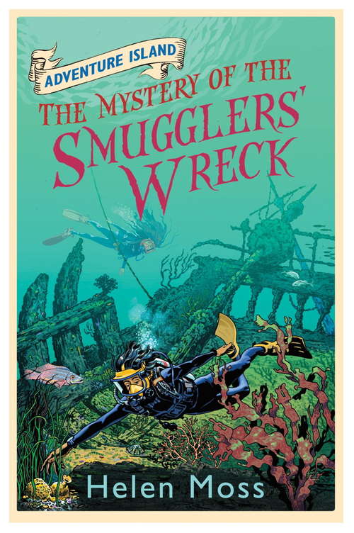 Book cover of The Mystery of the Smugglers' Wreck: Book 9 (Adventure Island #9)