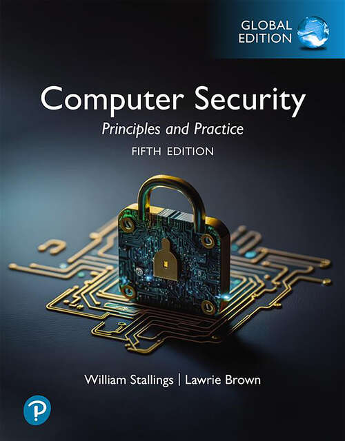 Book cover of Computer Security: Principles and Practice, Global Edition -- (International eBook)