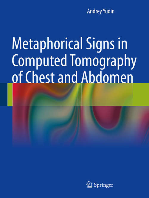 Book cover of Metaphorical Signs in Computed Tomography of Chest and Abdomen (2014)