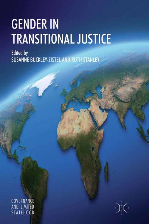 Book cover of Gender in Transitional Justice (2012) (Governance and Limited Statehood)