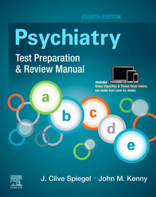 Book cover of Psychiatry Test Preparation and Review Manual E-Book: Expert Consult - Online And Print (3)