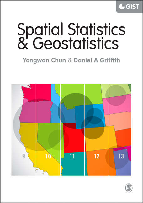 Book cover of Spatial Statistics and Geostatistics: Theory and Applications for Geographic Information Science and Technology (PDF)