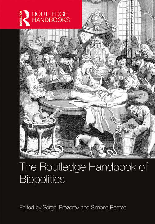 Book cover of The Routledge Handbook of Biopolitics