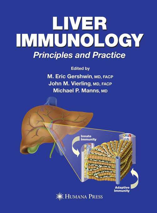 Book cover of Liver Immunology: Principles and Practice (2007)