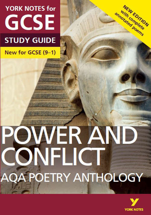 Book cover of AQA Poetry Anthology - Power and Conflict: Second edition (York Notes)