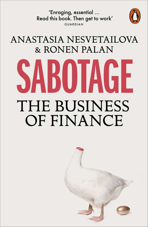 Book cover of Sabotage: The Business of Finance