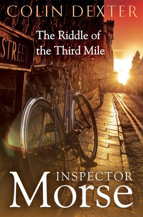 Book cover of The Riddle of the Third Mile (Inspector Morse Mysteries #6)