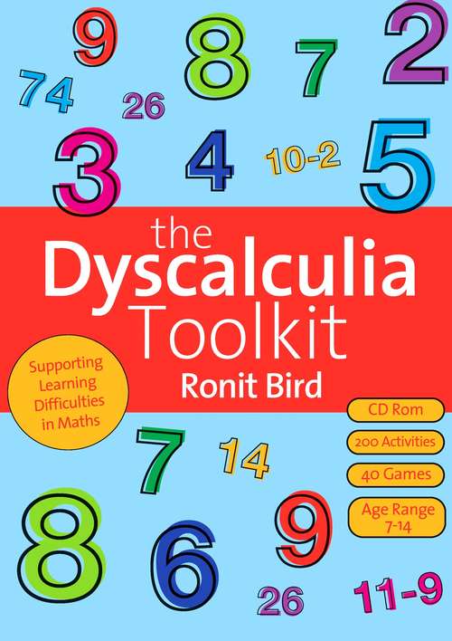 Book cover of The Dyscalculia Toolkit: Supporting Learning Difficulties in Maths