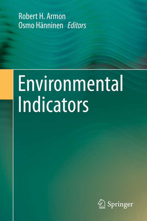 Book cover of Environmental Indicators (2015)