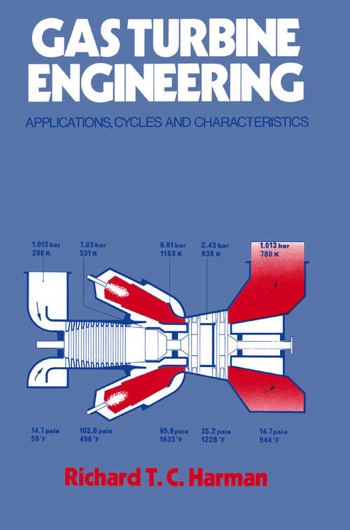 Book cover of Gas Turbine Engineering: Fundamentals, Applictions and Cycles (1st ed. 1981)