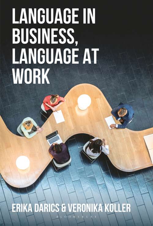 Book cover of Language in Business, Language at Work