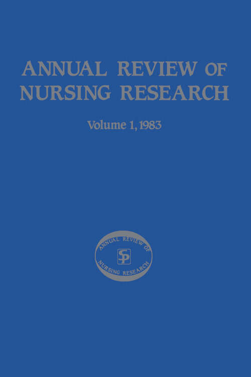 Book cover of Annual Review of Nursing Research (1984)