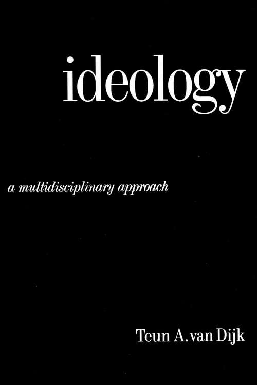 Book cover of Ideology: A Multidisciplinary Approach
