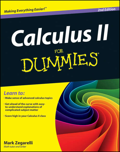 Book cover of Calculus II For Dummies (2)