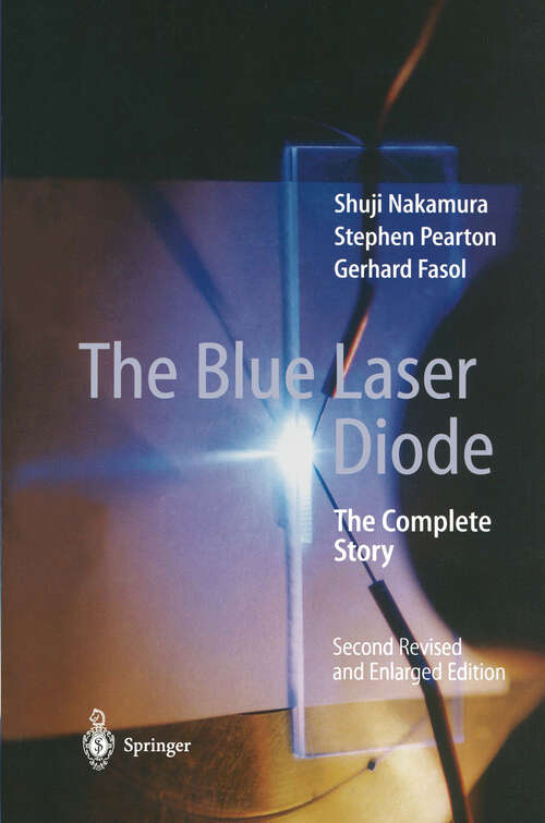 Book cover of The Blue Laser Diode: The Complete Story (2nd ed. 2000)