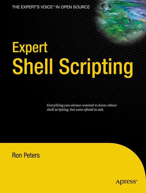 Book cover of Expert Shell Scripting (1st ed.)