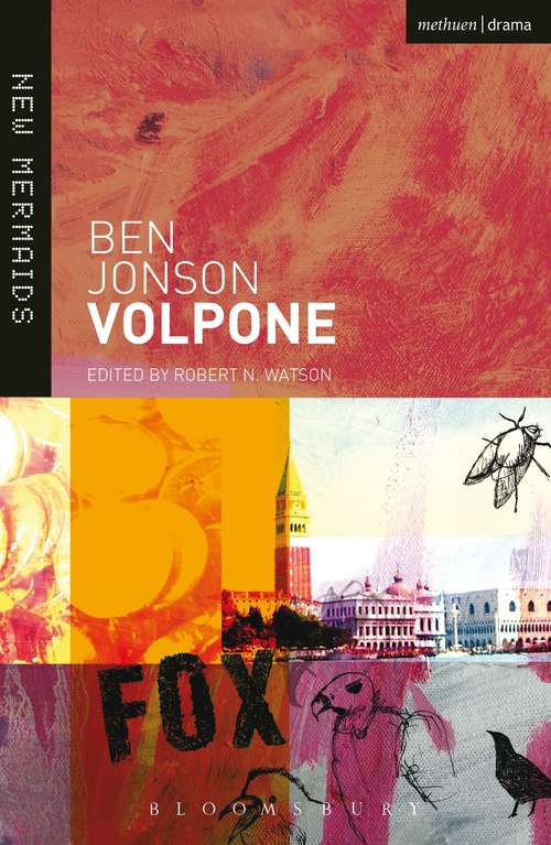 Book cover of Volpone: Or, The Fox (New Mermaids)