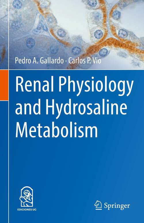 Book cover of Renal Physiology and Hydrosaline Metabolism (1st ed. 2022)