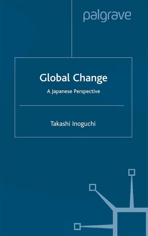 Book cover of Global Change: A Japanese Perspective (2001) (International Political Economy Series)