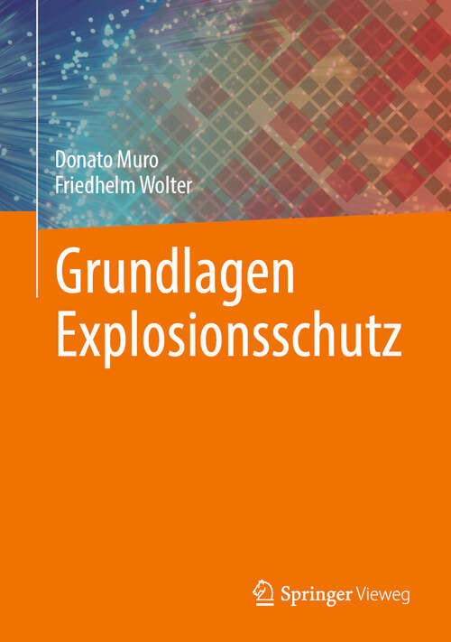 Book cover of Grundlagen Explosionsschutz (2024)