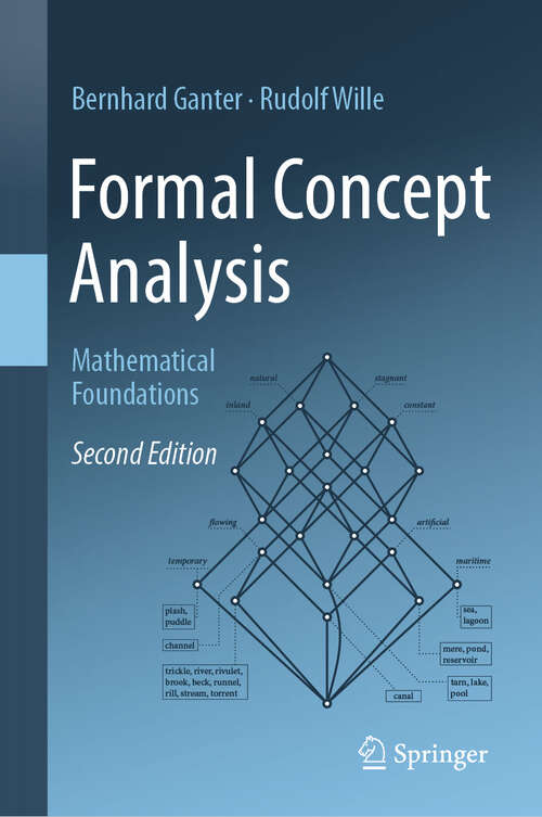 Book cover of Formal Concept Analysis: Mathematical Foundations (Second Edition 2024)