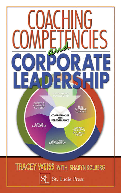 Book cover of Coaching Competencies and Corporate Leadership