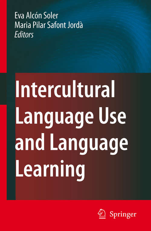 Book cover of Intercultural Language Use and Language Learning (2007)