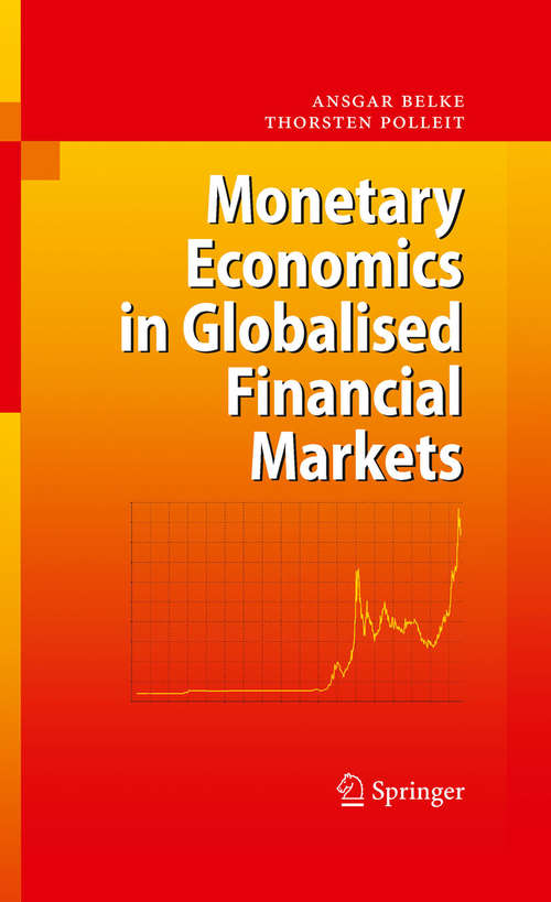 Book cover of Monetary Economics in Globalised Financial Markets (2009)