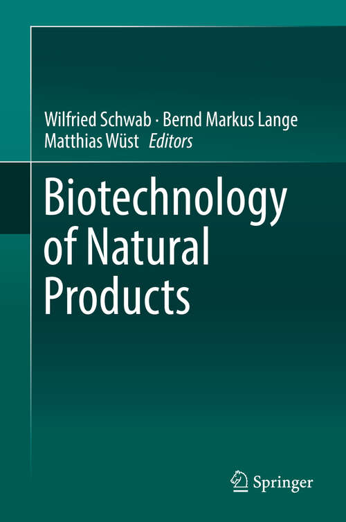 Book cover of Biotechnology of Natural Products