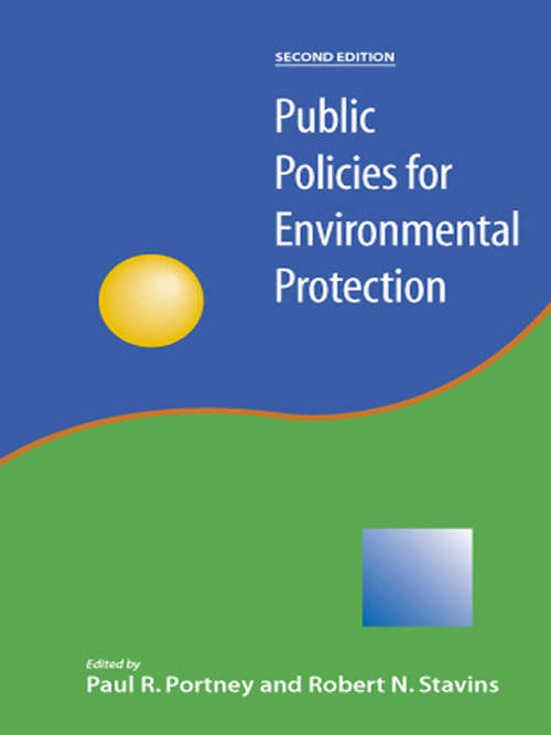 Book cover of Public Policies for Environmental Protection