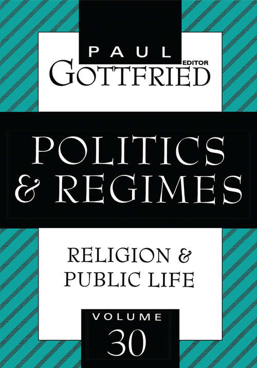 Book cover of Politics and Regimes