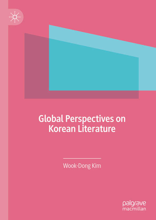 Book cover of Global Perspectives on Korean Literature (1st ed. 2019)
