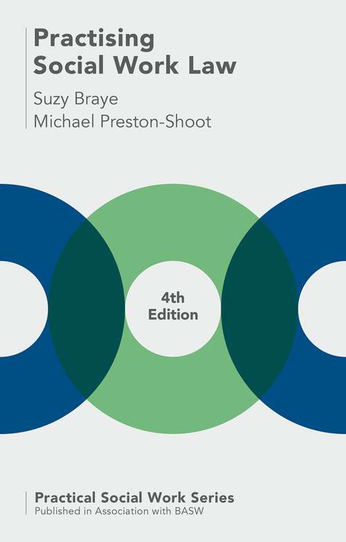 Book cover of Practising Social Work Law (PDF)