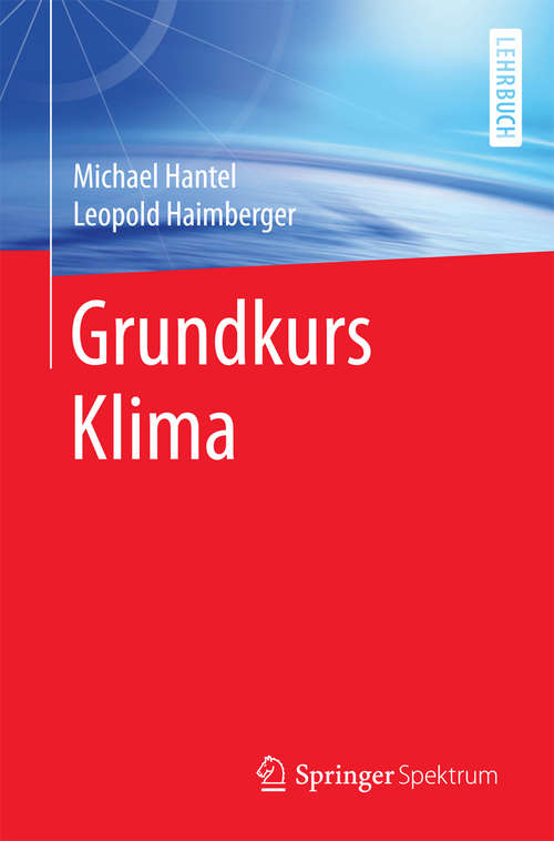 Book cover of Grundkurs Klima (1. Aufl. 2016)