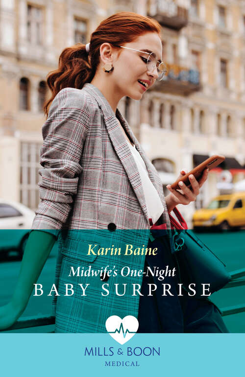 Book cover of Midwife's One-Night Baby Surprise