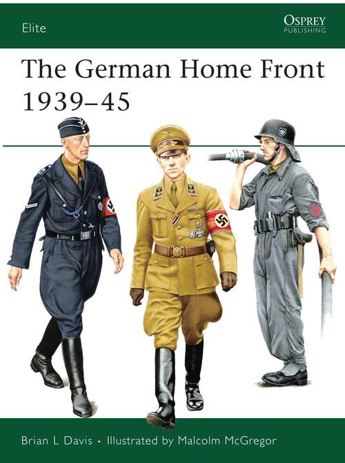 Book cover of The German Home Front 1939–45 (Elite)