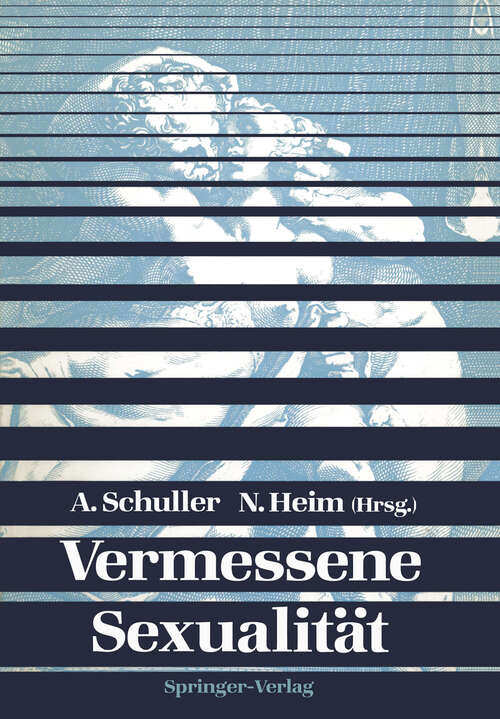Book cover of Vermessene Sexualität (1987)