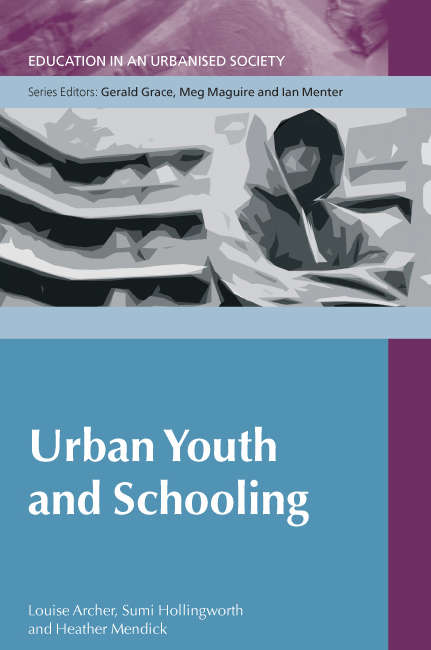 Book cover of Urban Youth and Education (UK Higher Education OUP  Humanities & Social Sciences Education OUP)