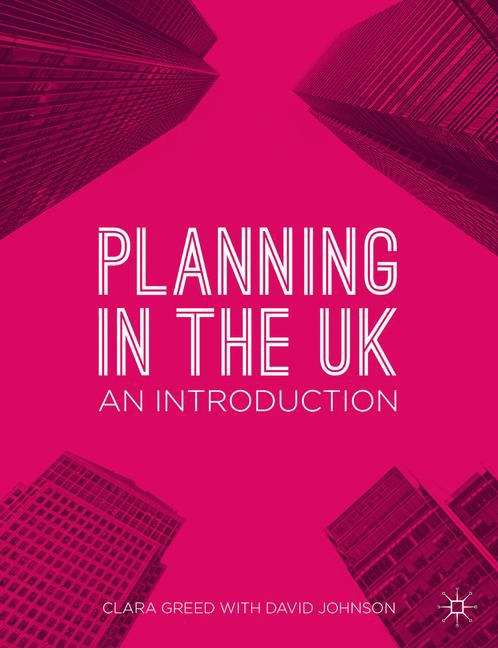 Book cover of Planning In The UK: An Introduction (PDF) (400MB+)