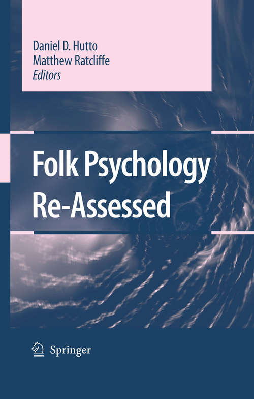 Book cover of Folk Psychology Re-Assessed (2007)