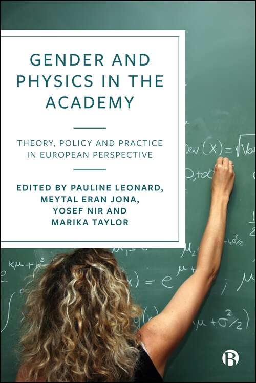 Book cover of Gender and Physics in the Academy: Theory, Policy and Practice in European Perspective (First Edition)