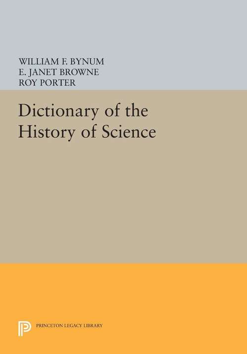 Book cover of Dictionary of the History of Science (PDF)