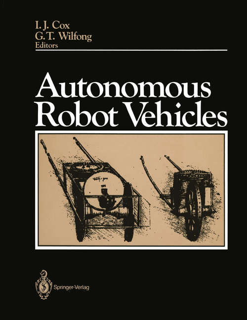 Book cover of Autonomous Robot Vehicles (1990)