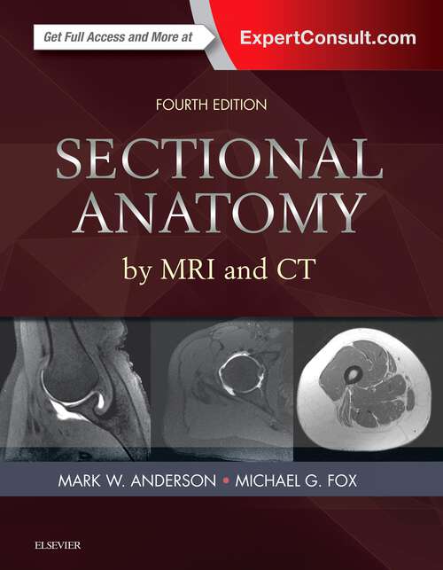 Book cover of Sectional Anatomy by MRI and CT E-Book (4)