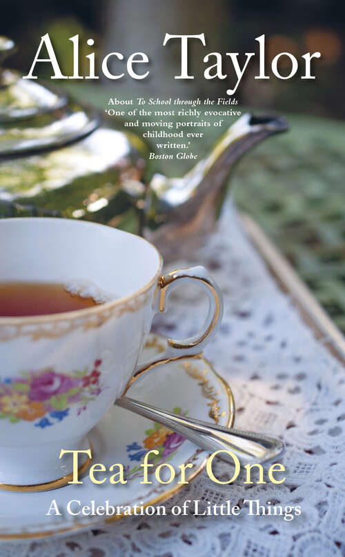 Book cover of Tea for One: A Celebration of Little Things