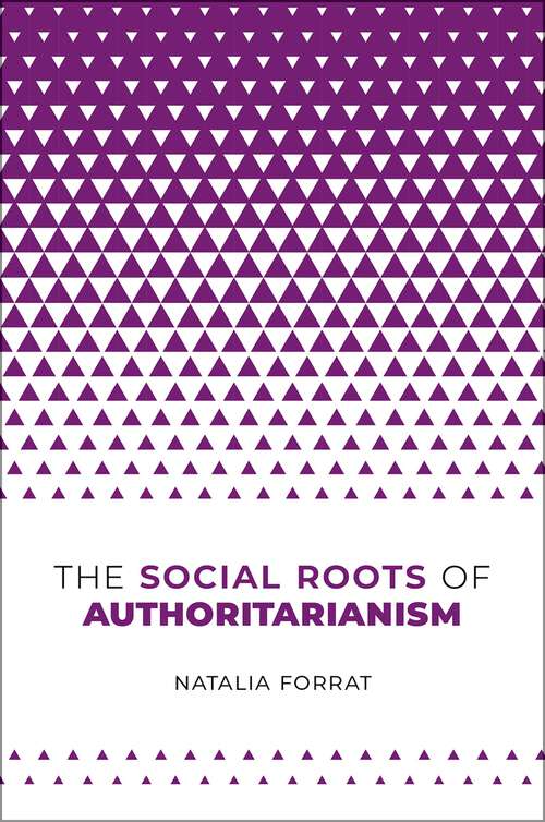 Book cover of The Social Roots of Authoritarianism