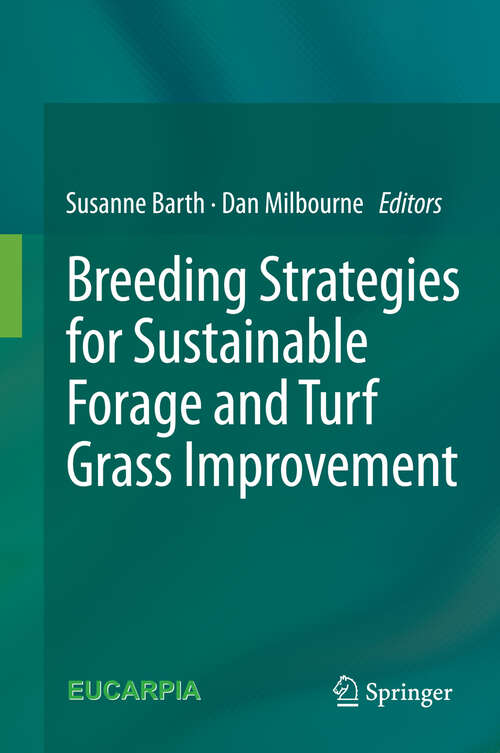 Book cover of Breeding strategies for sustainable forage and turf grass improvement (2013)