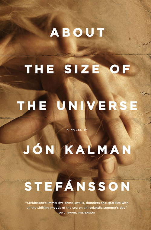 Book cover of About the Size of the Universe